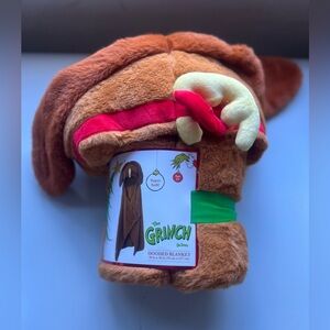 New The Grinch Movie Dr Seuss Sam, Soft Plush Hooded Blanket for Kids
Brown